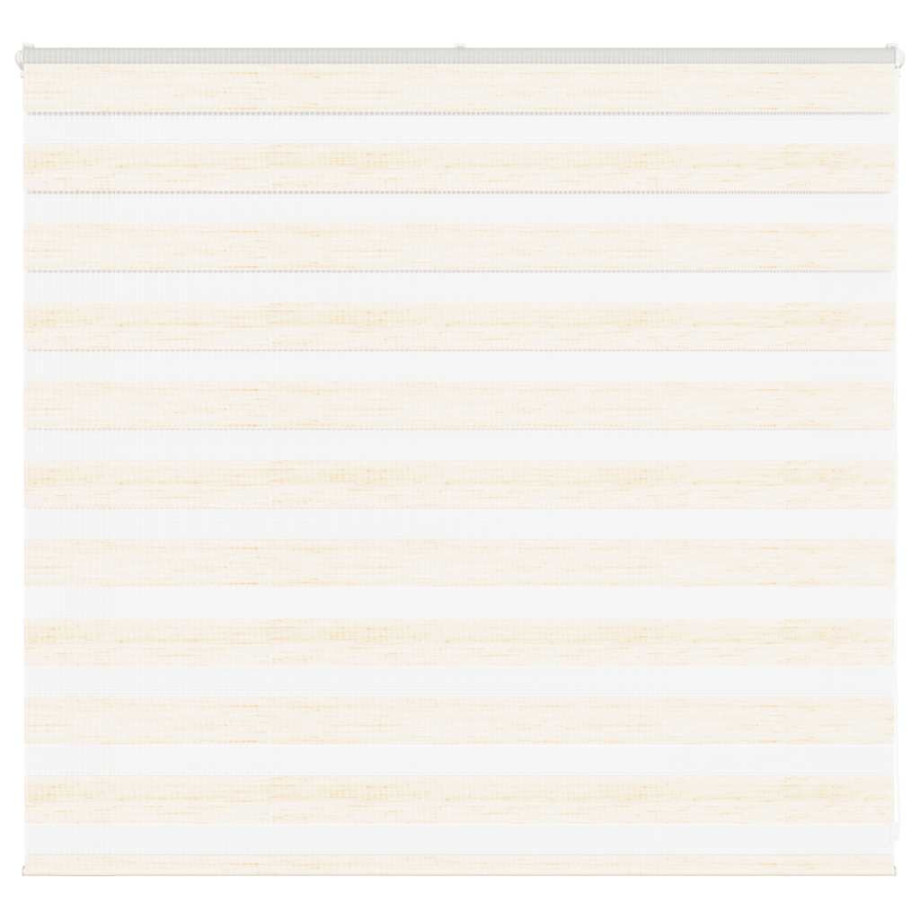 vidaXL Zebra rolgordijn 155x100 cm stofbreedte 150,9 cm marmerbeige afbeelding 1