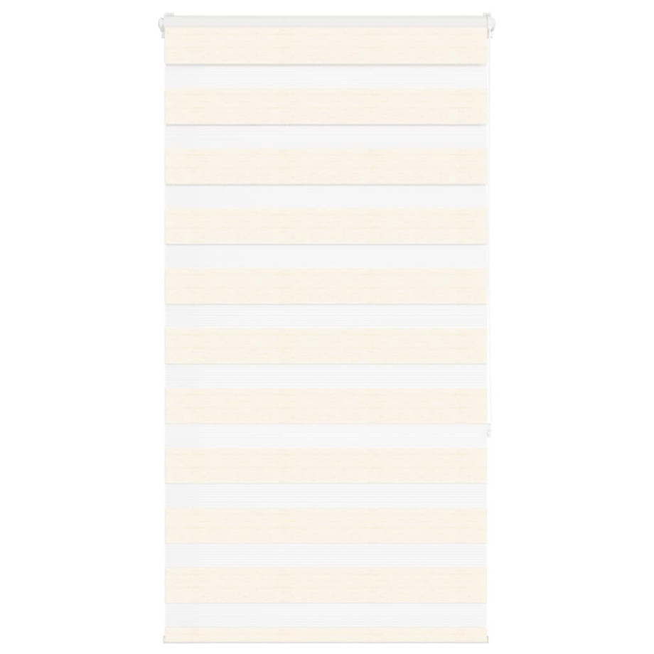 vidaXL Zebra rolgordijn 70x150 cm stofbreedte 65,9 cm marmerbeige afbeelding 1