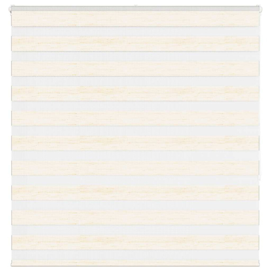 vidaXL Zebra rolgordijn 150x150 cm stofbreedte 145,9cm marmerbeige afbeelding 1