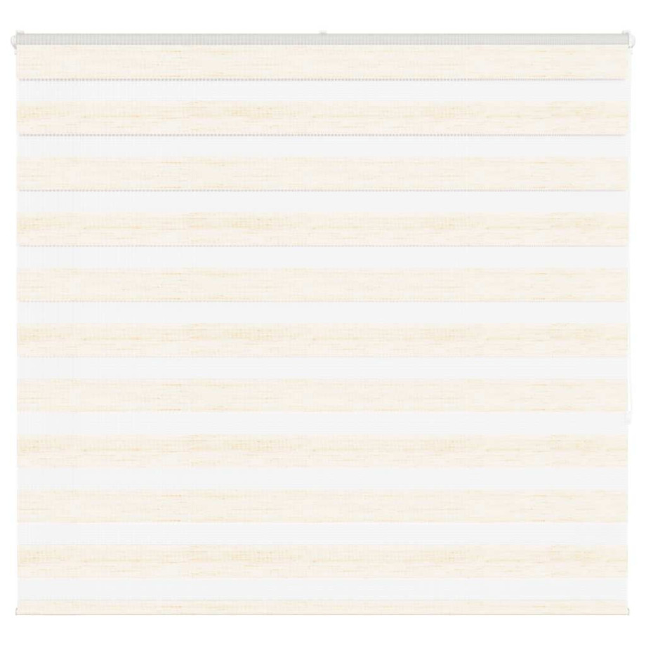 vidaXL Zebra rolgordijn 155x150 cm stofbreedte 150,9cm marmerbeige afbeelding 1