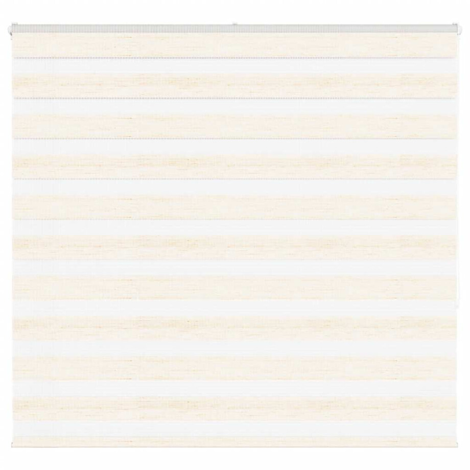 vidaXL Zebra rolgordijn 160x150 cm stofbreedte 155,9 cm marmerbeige afbeelding 1