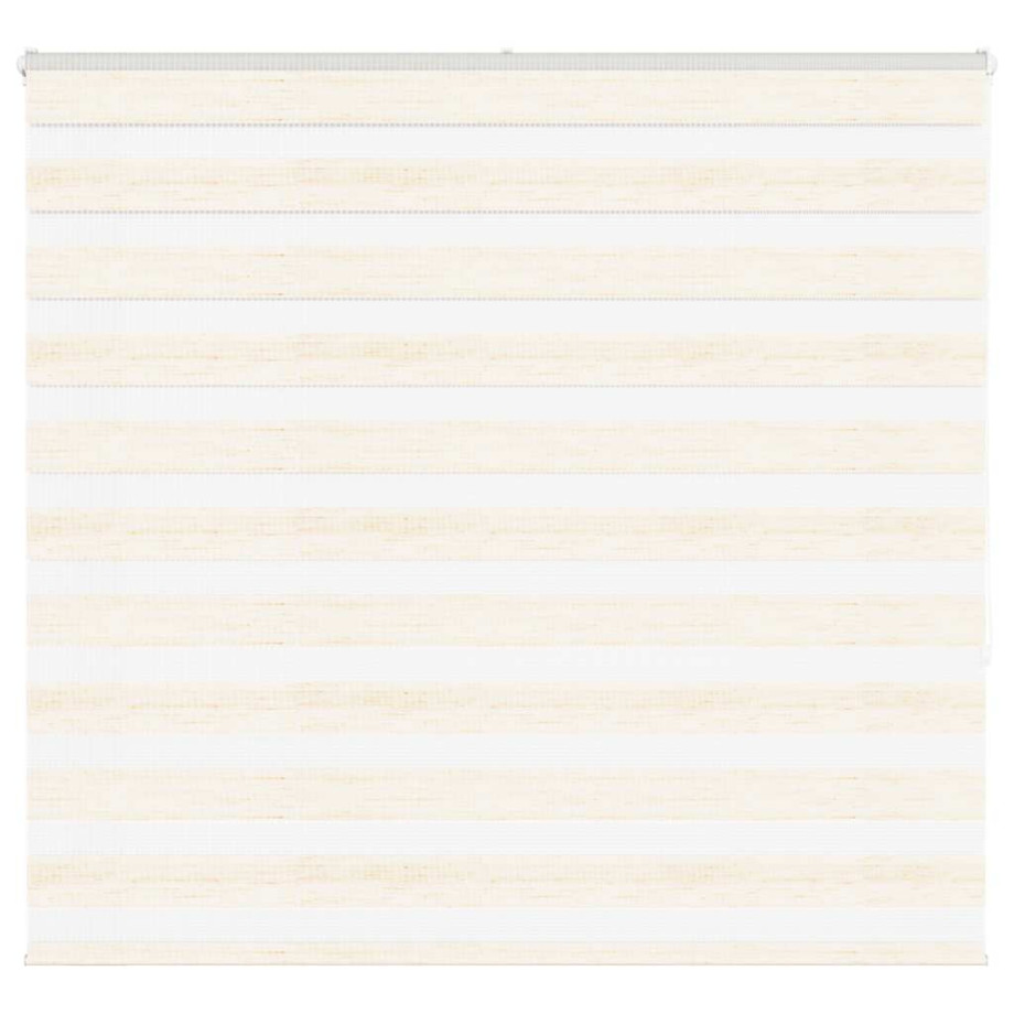 vidaXL Zebra rolgordijn 160x150 cm stofbreedte 155,9 cm marmerbeige afbeelding 1