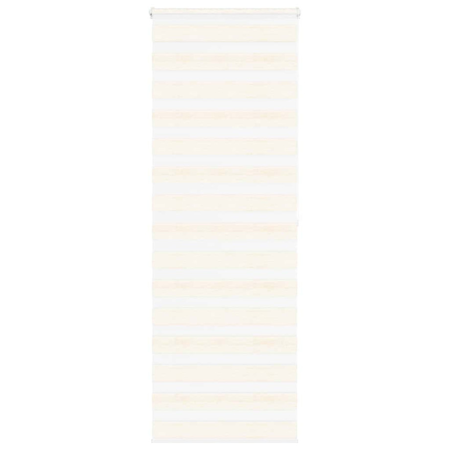 vidaXL Zebra rolgordijn 75x200 cm stofbreedte 70,9 cm marmerbeige afbeelding 1