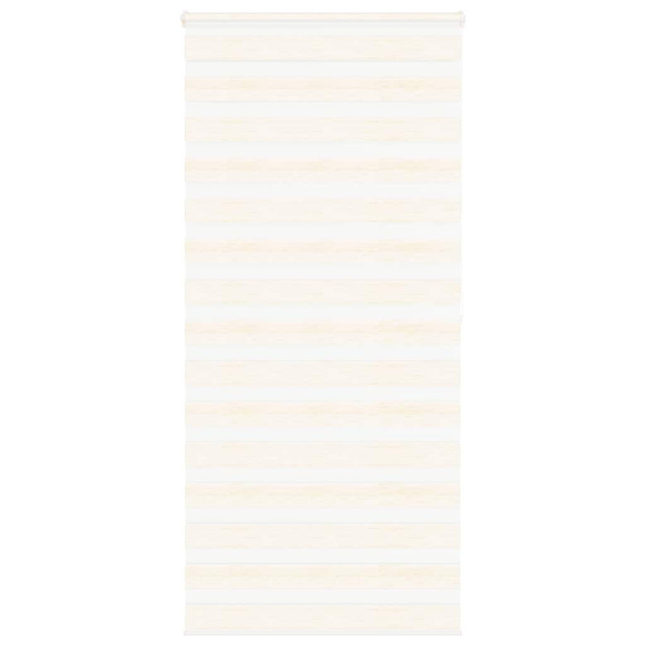 vidaXL Zebra rolgordijn 95x200 cm stofbreedte 90,9 cm marmerbeige afbeelding 1