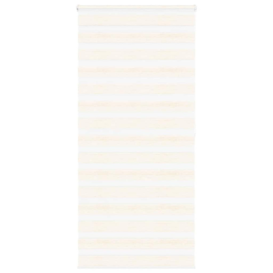 vidaXL Zebra rolgordijn 100x200 cm stofbreedte 95,9 cm marmerbeige afbeelding 1