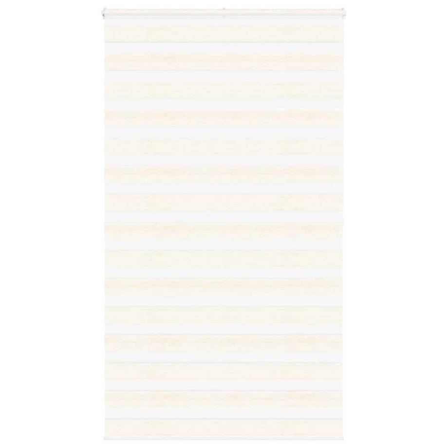 vidaXL Zebra rolgordijn 120x200 cm stofbreedte 115,9 cm marmerbeige afbeelding 1