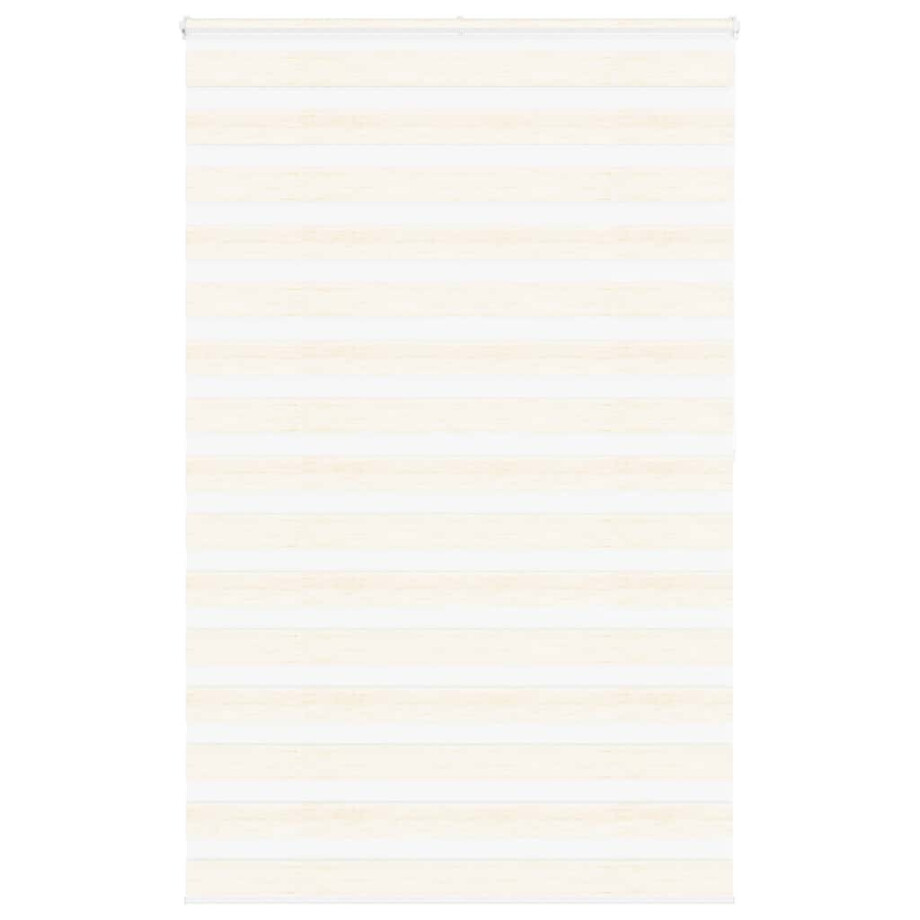 vidaXL Zebra rolgordijn 150x200 cm stofbreedte 145,9 cm marmerbeige afbeelding 1