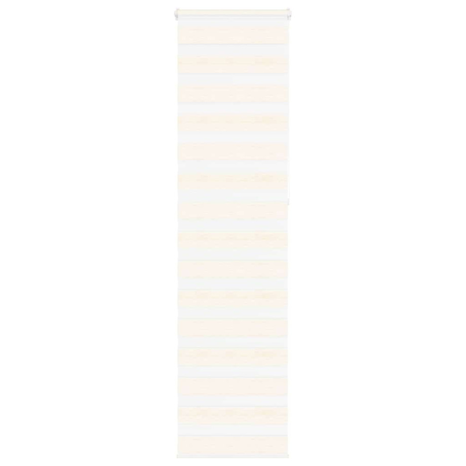 vidaXL Zebra rolgordijn 55x230 cm stofbreedte 50,9 cm marmerbeige afbeelding 1