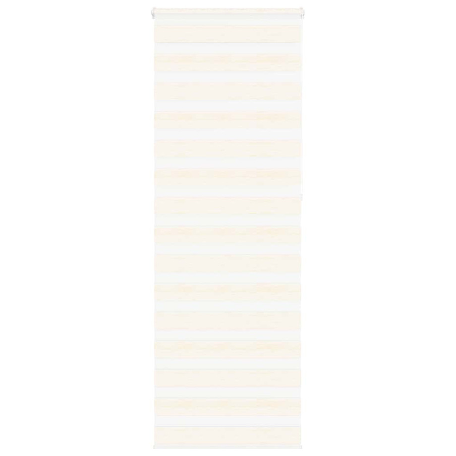 vidaXL Zebra rolgordijn 70x230 cm stofbreedte 65,9 cm marmerbeige afbeelding 1