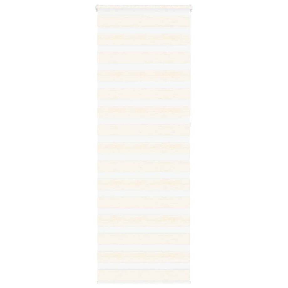 vidaXL Zebra rolgordijn 85x230 cm stofbreedte 80,9 cm marmerbeige afbeelding 1