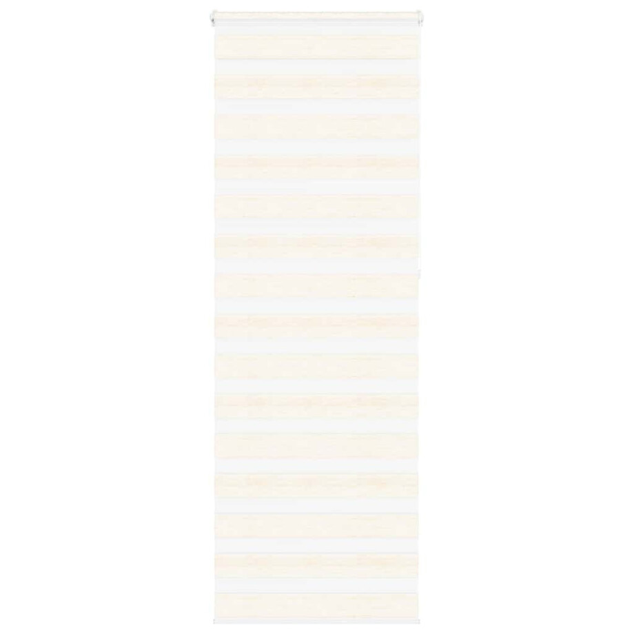 vidaXL Zebra rolgordijn 90x230 cm stofbreedte 85,9 cm marmerbeige afbeelding 1