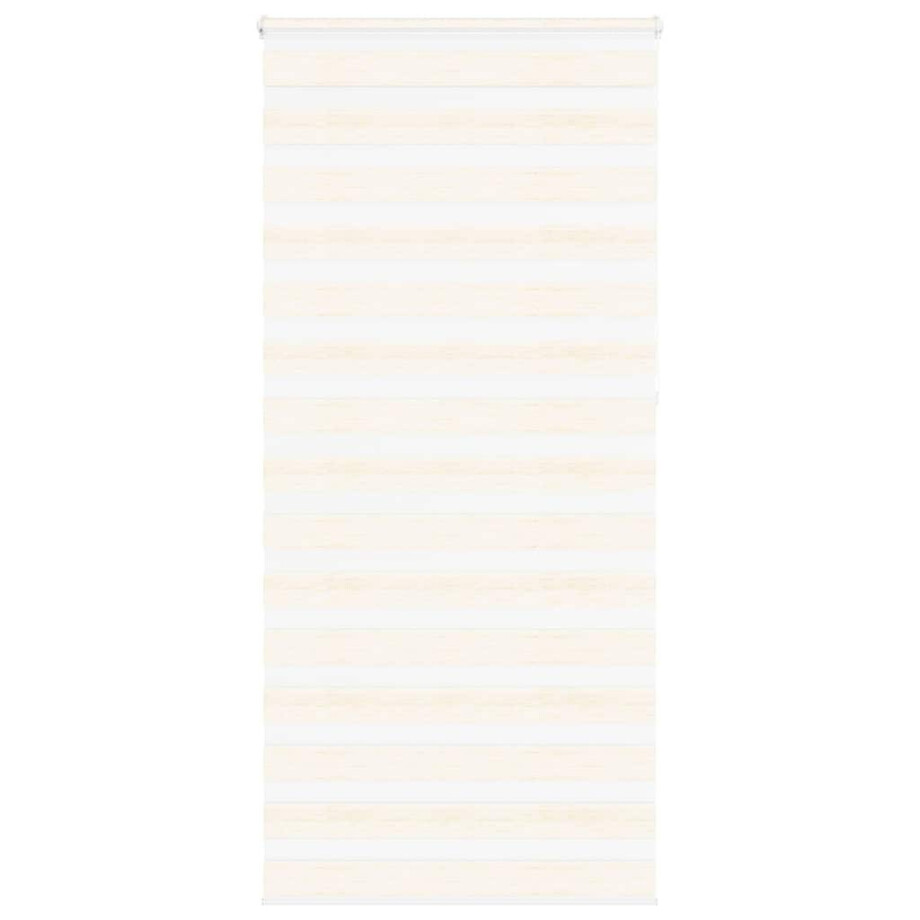 vidaXL Zebra rolgordijn 95x230 cm stofbreedte 90,9 cm marmerbeige afbeelding 1