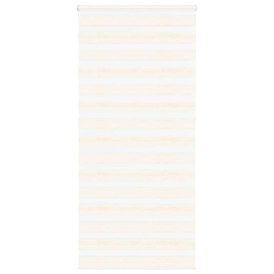 vidaXL Zebra rolgordijn 95x230 cm stofbreedte 90,9 cm marmerbeige afbeelding 1