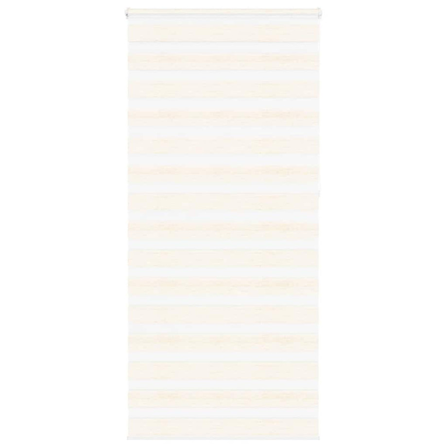 vidaXL Zebra rolgordijn 100x230 cm stofbreedte 95,9 cm marmerbeige afbeelding 1