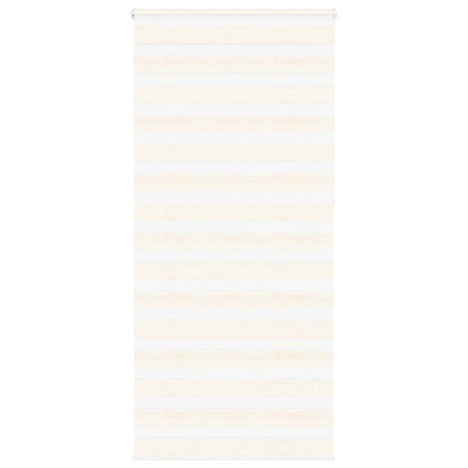 vidaXL Zebra rolgordijn 110x230 cm stofbreedte 105,9 cm marmerbeige afbeelding 1
