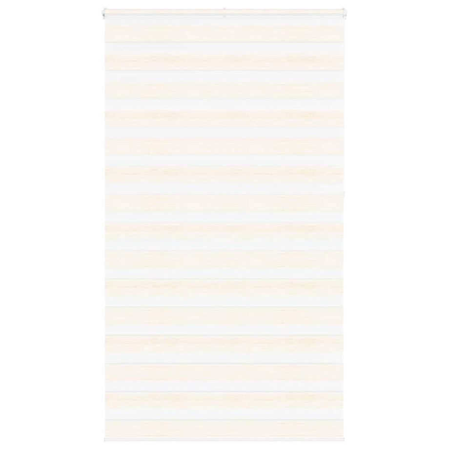 vidaXL Zebra rolgordijn 120x230 cm stofbreedte 115,9 cm marmerbeige afbeelding 1