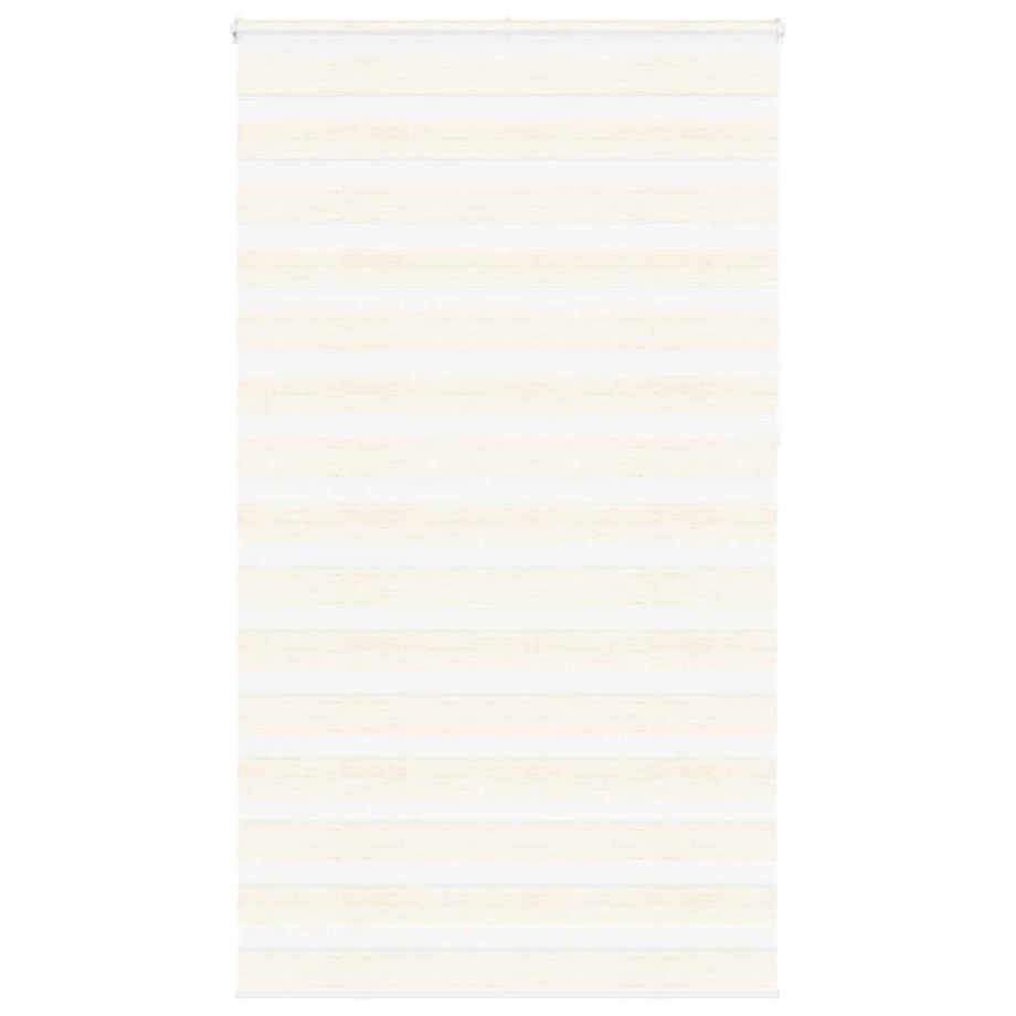 vidaXL Zebra rolgordijn 125x230 cm stofbreedte 120,9 cm marmerbeige afbeelding 1