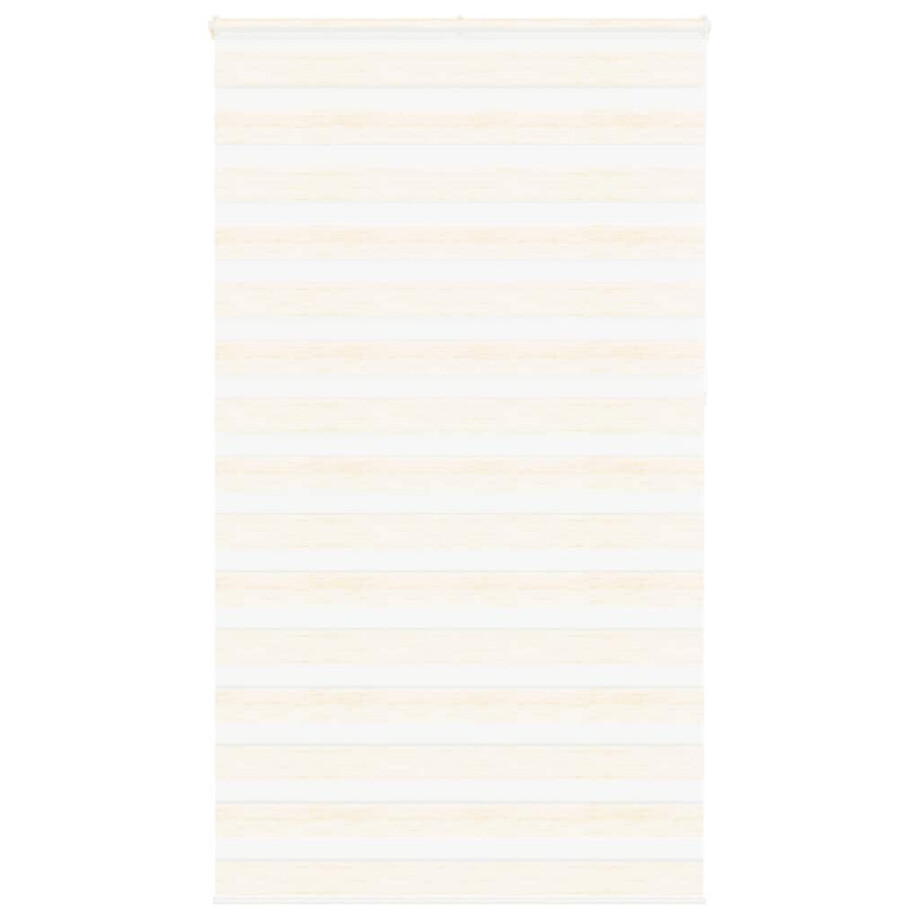 vidaXL Zebra rolgordijn 135x230 cm stofbreedte 130,9 cm marmerbeige afbeelding 1