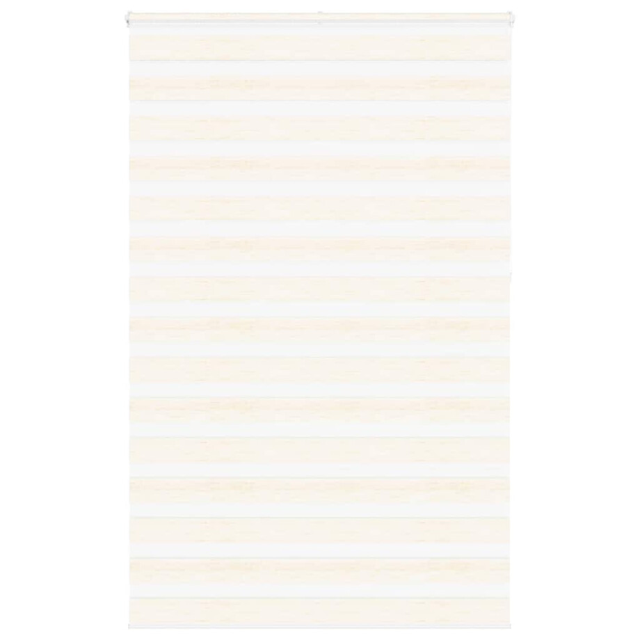 vidaXL Zebra rolgordijn 150x230 cm stofbreedte 145,9 cm marmerbeige afbeelding 1