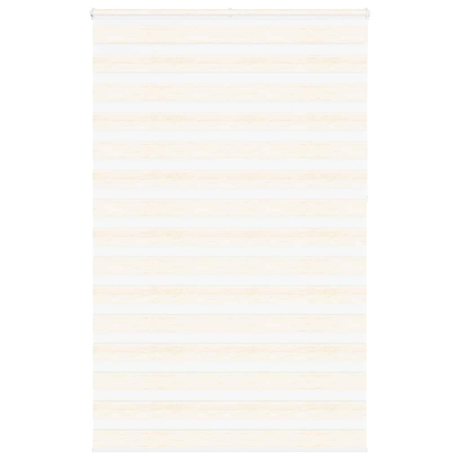 vidaXL Zebra rolgordijn 150x230 cm stofbreedte 145,9 cm marmerbeige afbeelding 1