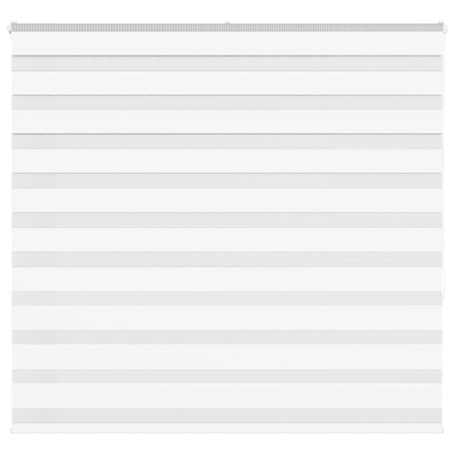 vidaXL Zebra rolgordijn 155x150 cm stofbreedte 150,9cm polyester wit vidaXL Zebra rolgordijn 155x150 cm stofbreedte 150,9cm polyester wit afbeelding 1