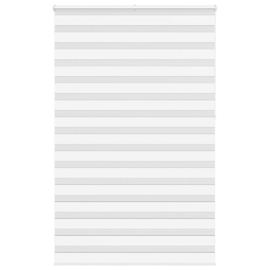 vidaXL Zebra rolgordijn 150x230 cm stofbreedte 145,9cm polyester wit vidaXL Zebra rolgordijn 150x230 cm stofbreedte 145,9cm polyester wit afbeelding 1