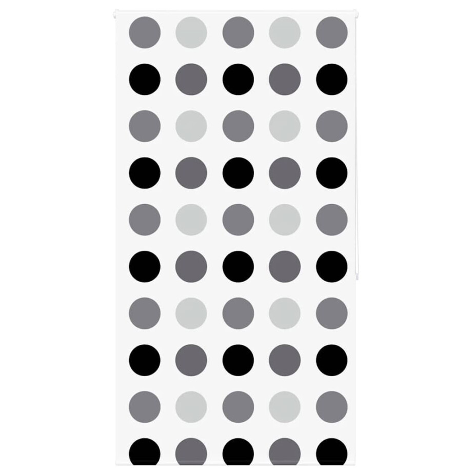 vidaXL Doucherolgordijn 130x240 cm stofbreedte 126 cm afbeelding 1