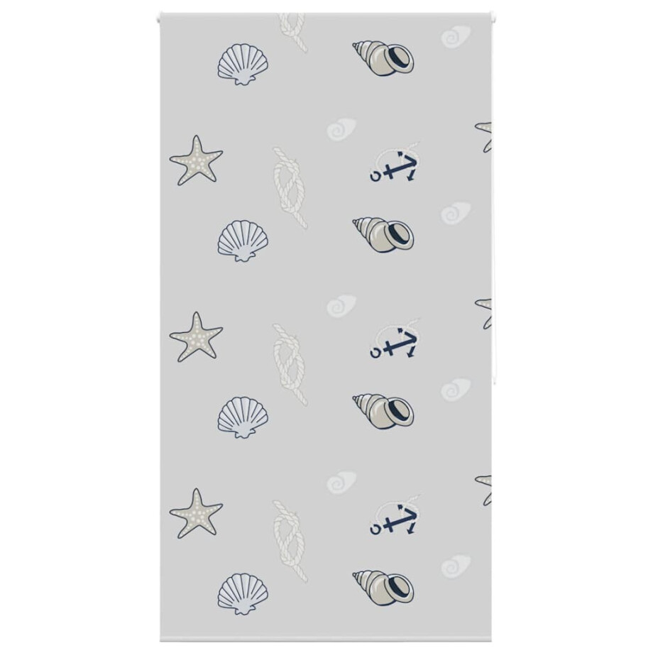 vidaXL Doucherolgordijn 130x240 cm stofbreedte 126 cm afbeelding 1