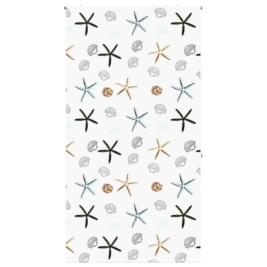 vidaXL Doucherolgordijn 120x240 cm stofbreedte 116 cm afbeelding 1