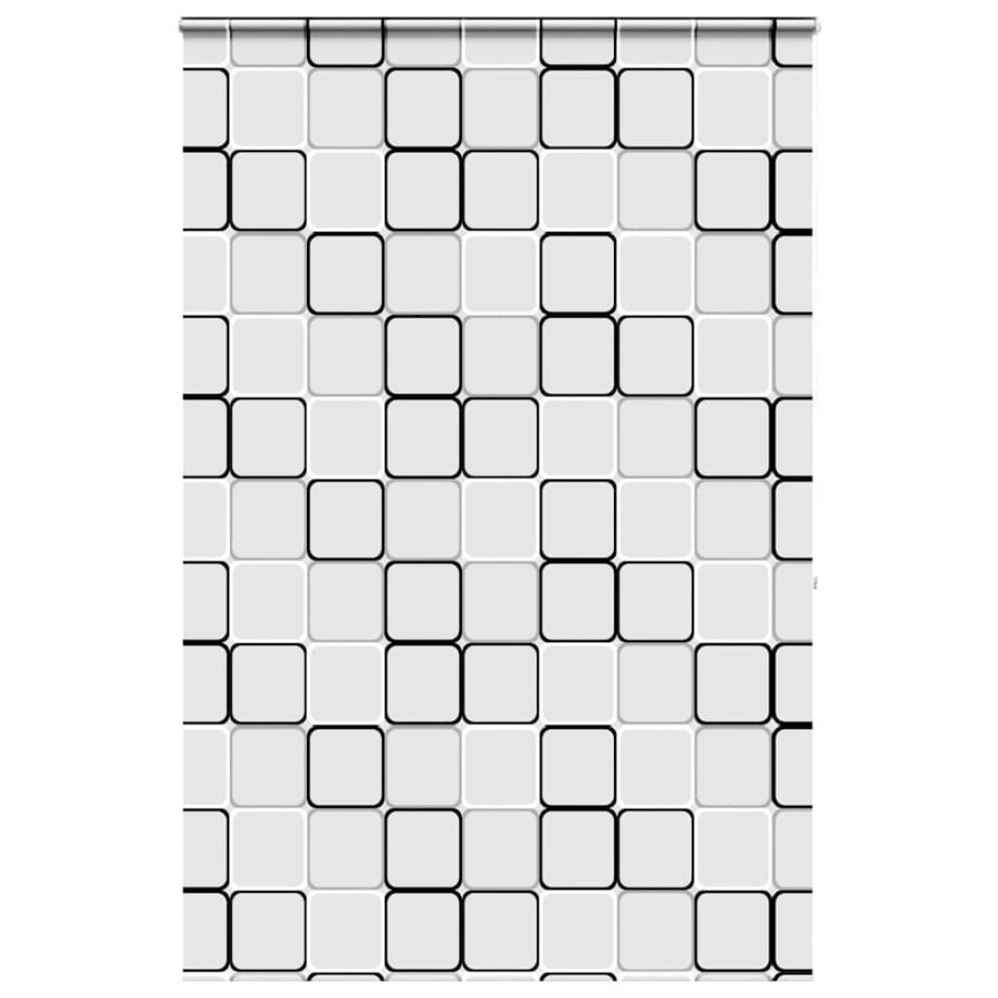 vidaXL Doucherolgordijn met cassette 150x240 cm stofbreedte 146 cm afbeelding 1