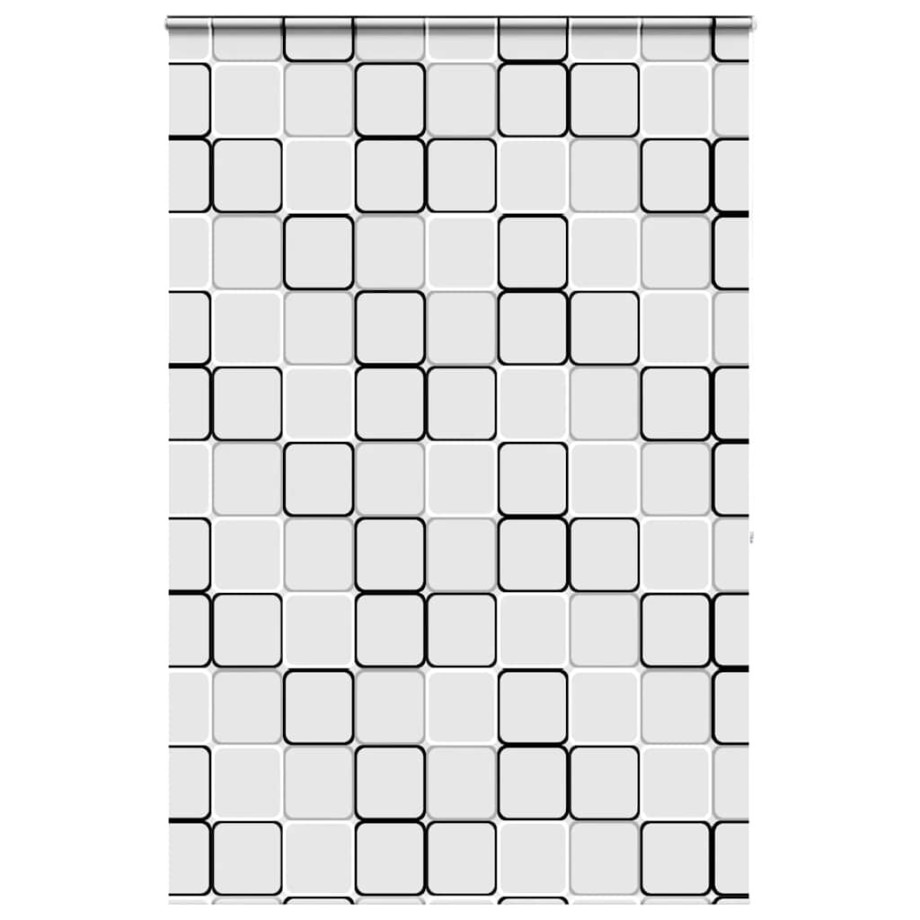 vidaXL Doucherolgordijn met cassette 160x240 cm stofbreedte 156 cm afbeelding 1