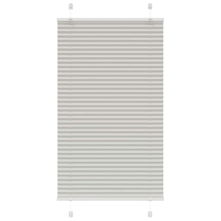 vidaXL Plissé rolgordijn 75x100 cm stofbreedte 74,4 cm polyester afbeelding 1