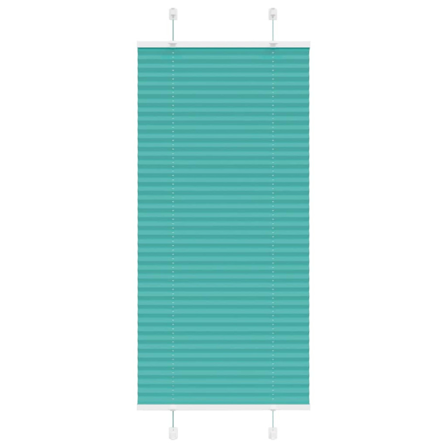 vidaXL Plissé rolgordijn 60x100 cm stofbreedte 59,4 cm polyester afbeelding 1