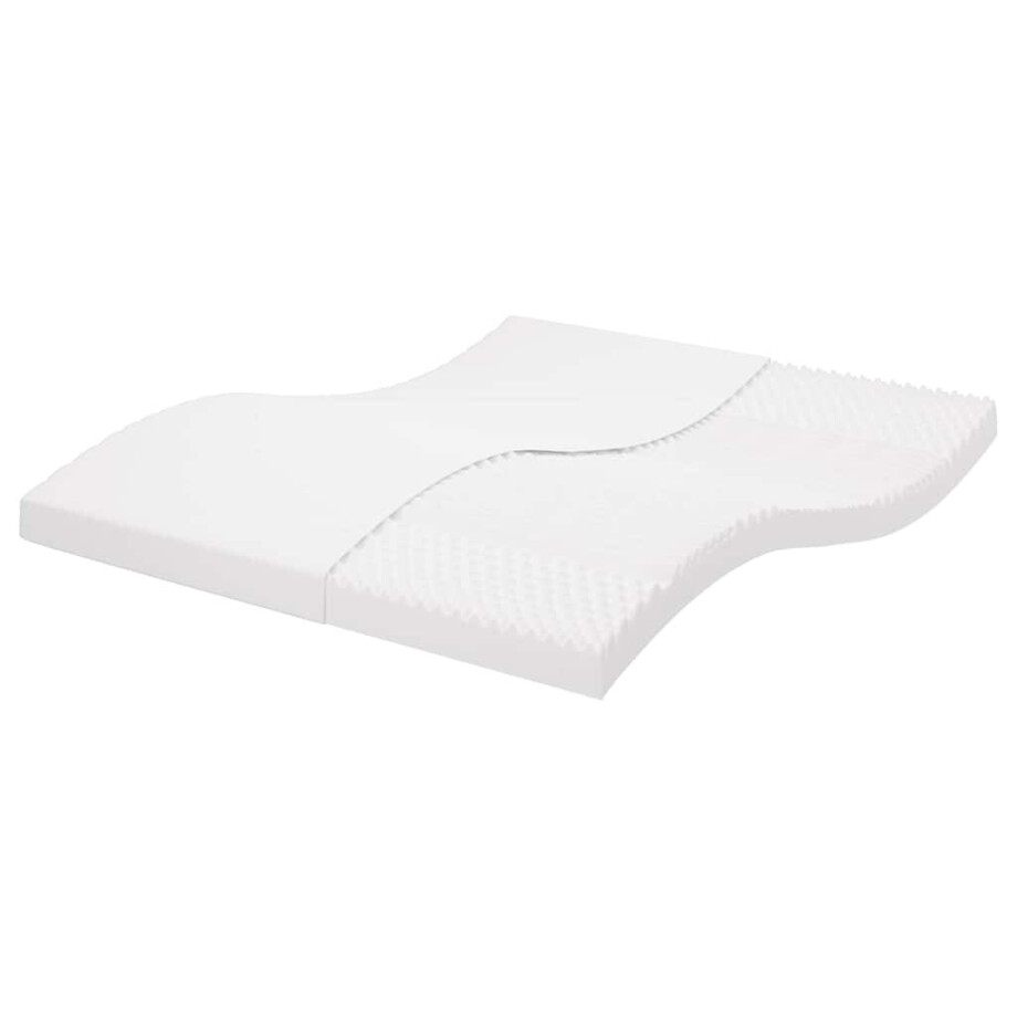 vidaXL Schuimmatras 7 zones hardheid 20 ILD 200x210 cm wit vidaXL Schuimmatras 7 zones hardheid 20 ILD 200x210 cm wit afbeelding 1
