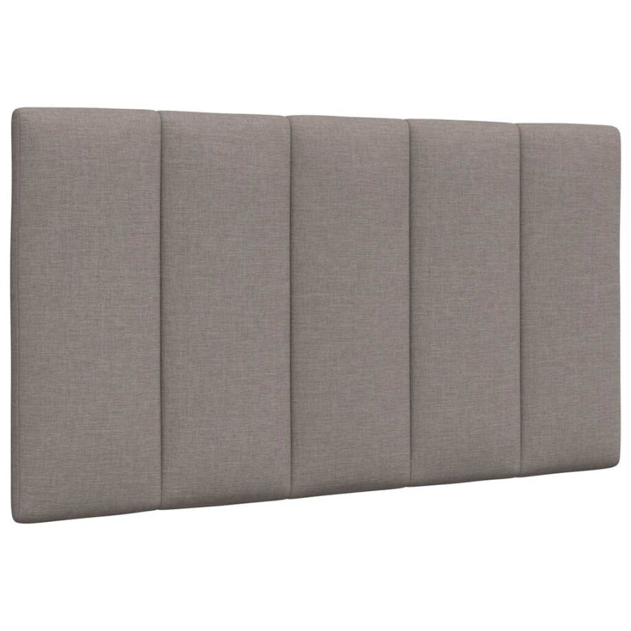 vidaXL Hoofdbordkussen "Hanko" 80 cm stof taupe afbeelding 1