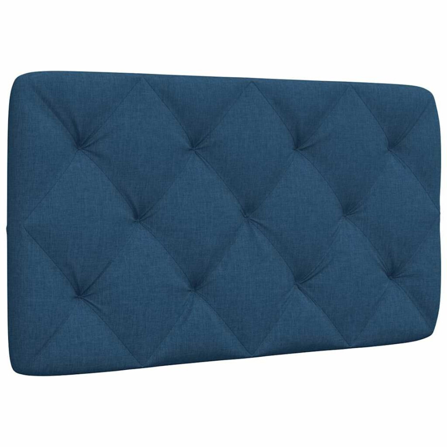 vidaXL Hoofdbordkussen 80 cm stof blauw afbeelding 1