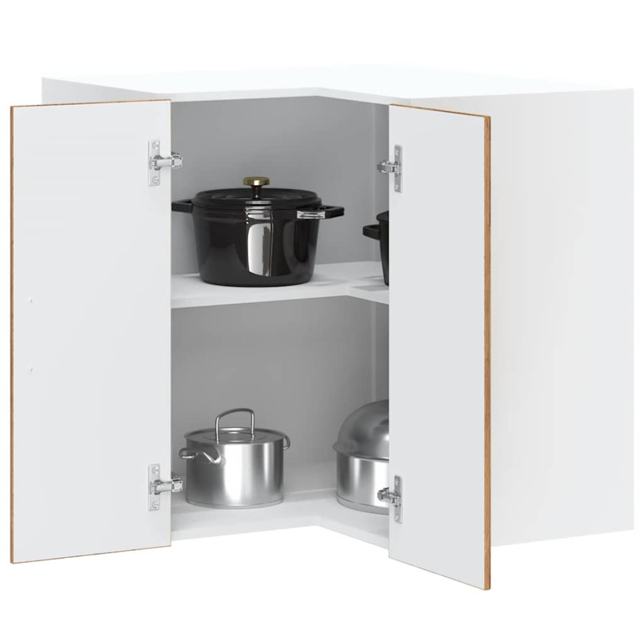 vidaXL Keuken hoekkast "Porto" bewerkt hout oud houtkleurig vidaXL Keuken hoekkast "Porto" bewerkt hout oud houtkleurig afbeelding 1