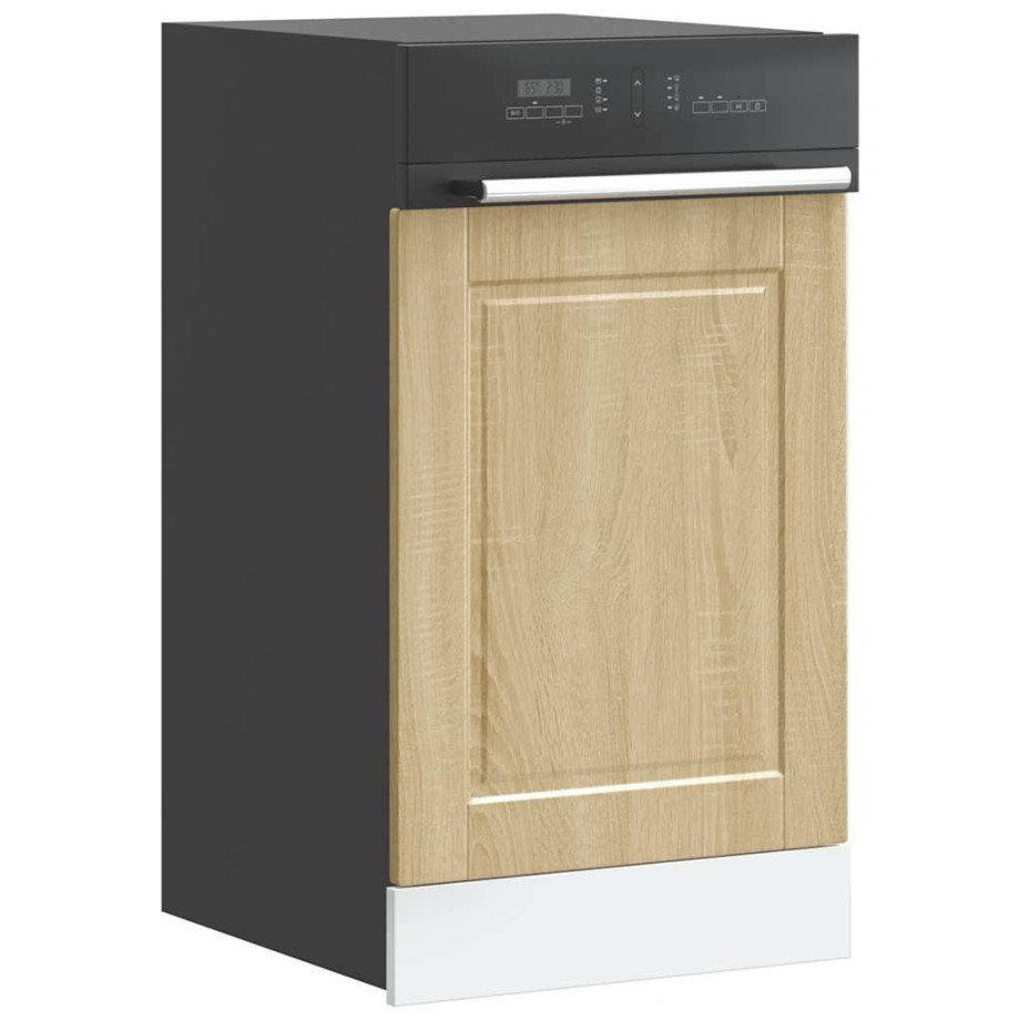 vidaXL Vaatwaspaneel Porto 45x1,5x57 cm bewerkt hout sonoma eikenkleur afbeelding 1
