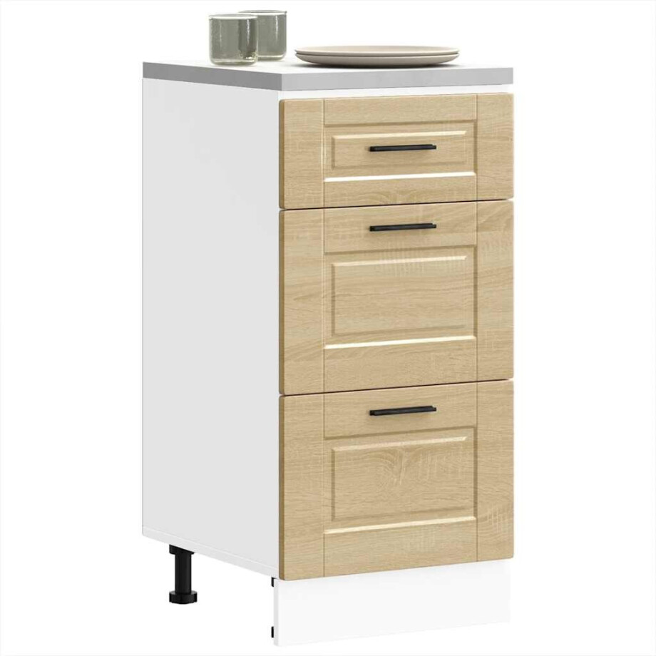 vidaXL Onderkast Porto bewerkt hout sonoma eikenkleurig afbeelding 1