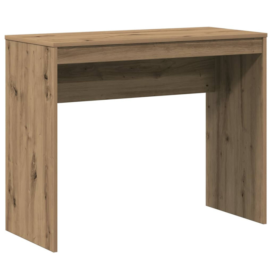 vidaXL Bureau 90x40x72 cm bewerkt hout artisanaal eikenkleur afbeelding 1