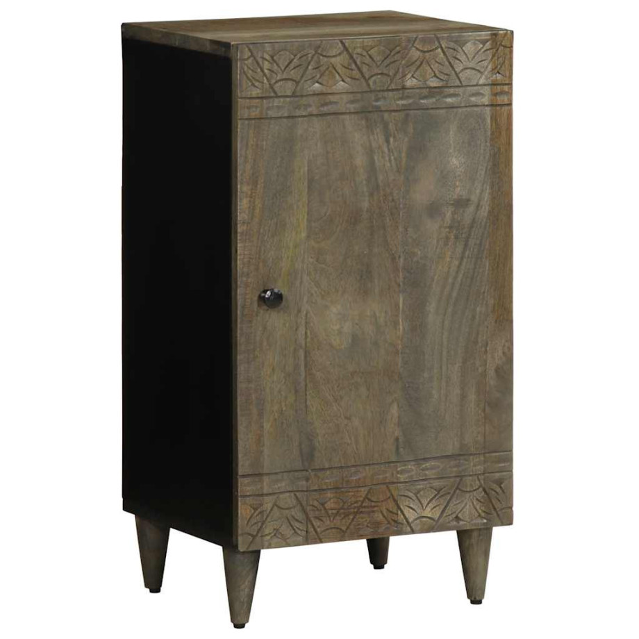 vidaXL Dressoir 40x33x75 cm massief mangohout afbeelding 1