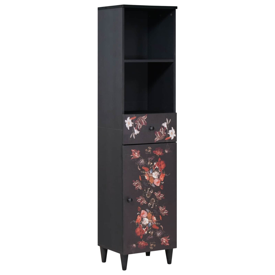 vidaXL Badkamerkast Multikleur 38 x 33,5 x 160 cm Massief Mango Hout vidaXL Badkamerkast Multikleur 38 x 33,5 x 160 cm Massief Mango Hout afbeelding 1