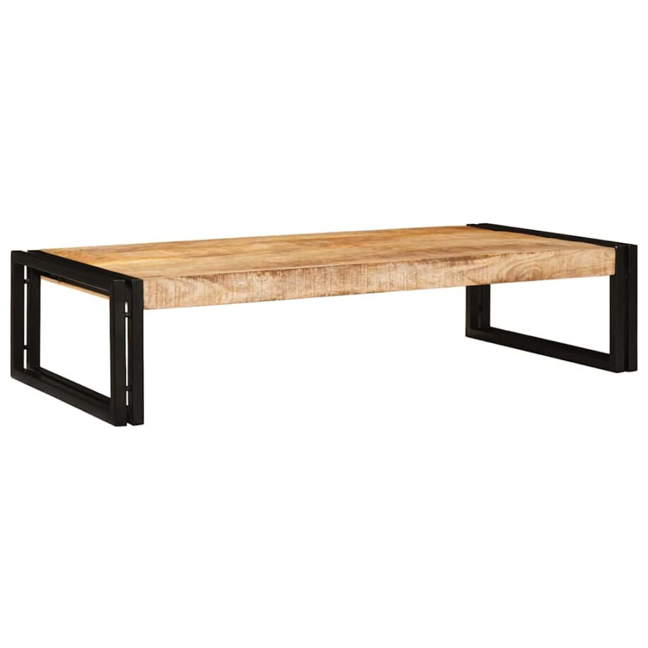 vidaXL Badkamerplank Bruin 100 x 50 x 23 cm Massief Ruw Mango Hout afbeelding 1