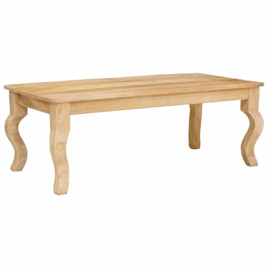 vidaXL Salontafel Bruin 110 x 55 x 40 cm Massief Mango Hout vidaXL Salontafel Bruin 110 x 55 x 40 cm Massief Mango Hout afbeelding 1