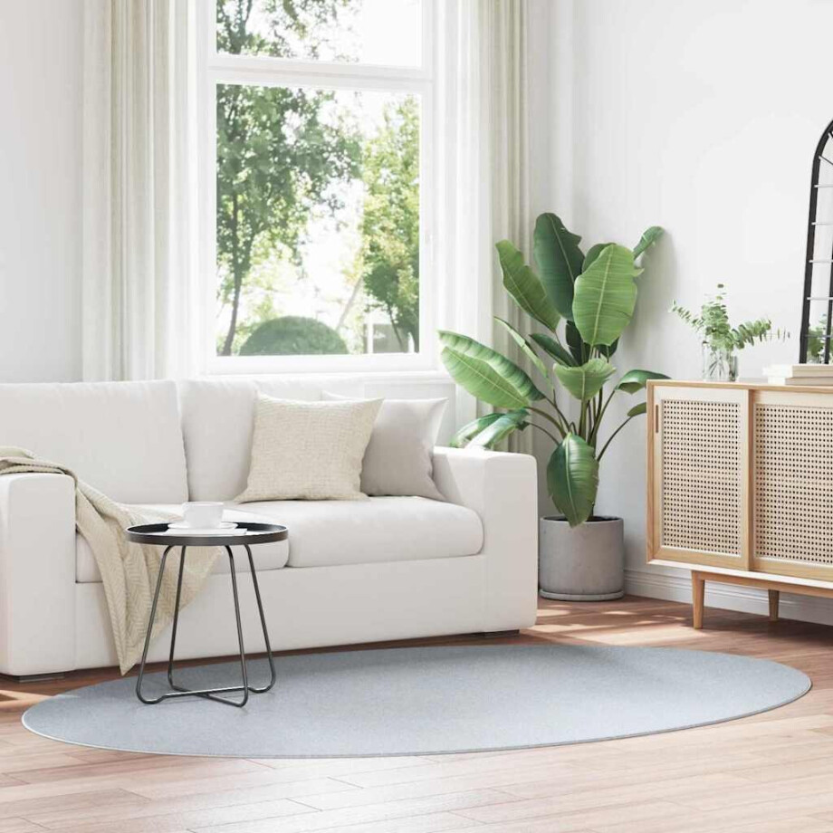 vidaXL Tapijt HUARTE Grijs 230 x 160 cm 100% Polyester vidaXL Tapijt HUARTE Grijs 230 x 160 cm 100% Polyester afbeelding 1