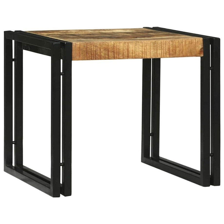 vidaXL Salontafel 2 pcs Bruin 48 x 40 x 40 cm Massief Mango Hout vidaXL Salontafel 2 pcs Bruin 48 x 40 x 40 cm Massief Mango Hout afbeelding 1