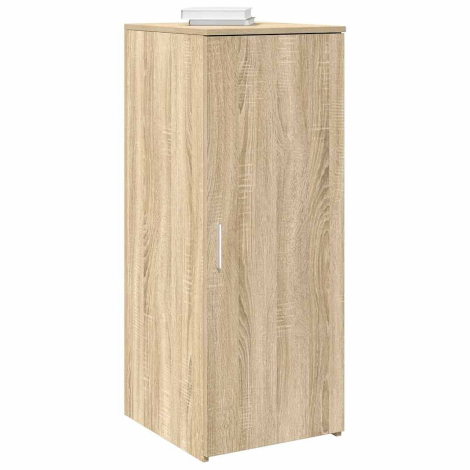 vidaXL Opbergkast 40x45x103,5 cm bewerkt hout sonoma eikenkleurig afbeelding 1