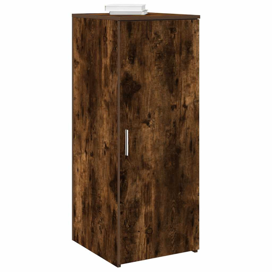 vidaXL Opbergkast 40x45x103,5 cm bewerkt hout gerookt eikenkleur afbeelding 1