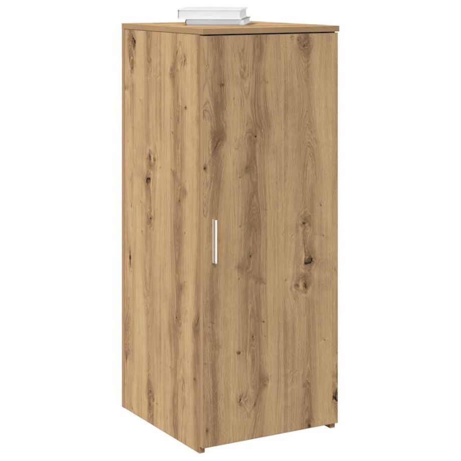 vidaXL Opbergkast 40x45x103,5 cm bewerkt hout artisanaal eikenkleur afbeelding 1