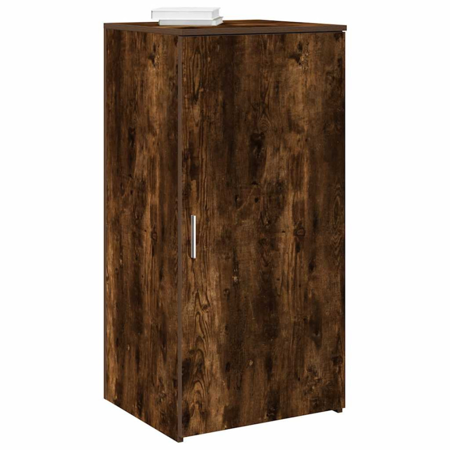 vidaXL Opbergkast 50x45x103,5 cm bewerkt hout gerookt eikenkleur afbeelding 1